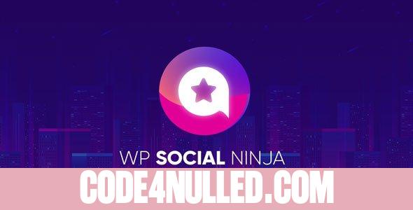 WP Social Ninja Pro v3.7.1
