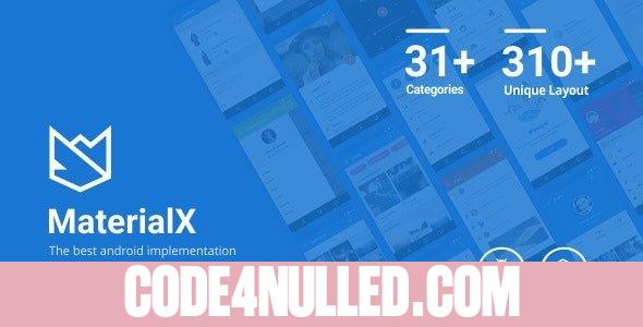 MaterialX v2.7 - Android Material Design UI Components
