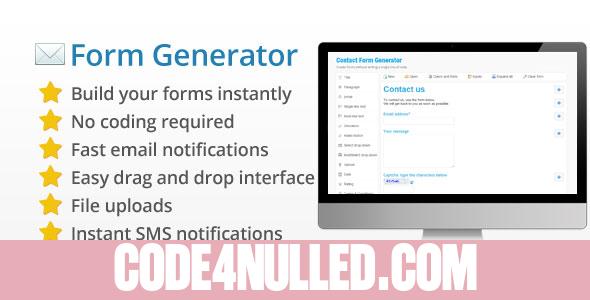 Contact Form Generator v2.6 - Form Builder