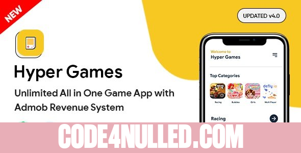 Hyper Games v4.0.0 - All in One Game App