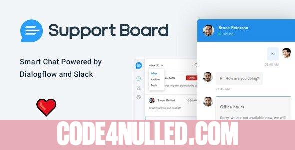 Support Board v3.6.8 - PHP Chat Plugin - nulled