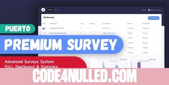 Puerto Premium Survey Builder v1.1