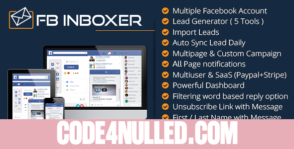 FB Inboxer - Master Facebook Messenger Marketing Software