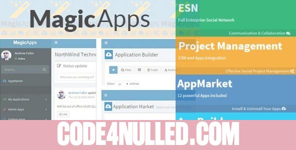 MagicApps - Project Management + ESN + Apps + AppBuilder