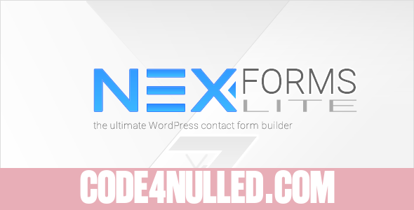 NEX-Forms Lite v7.0 - WordPress Form Builder Plugin