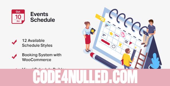 Events Schedule v2.5.13 - Events WordPress Plugin
