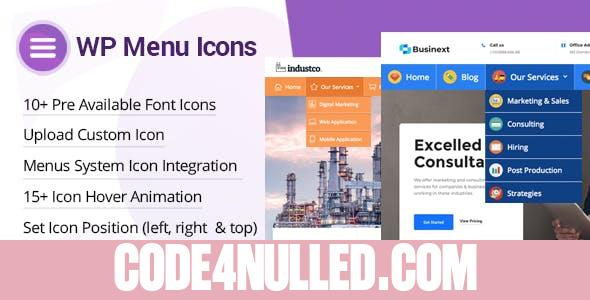 WP Menu Icons v1.1.1 - Effectively Add & Customize Icons For WordPress Menus