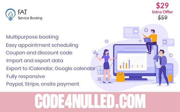 Fat Services Booking v4.7 - Automated Booking and Online Scheduling