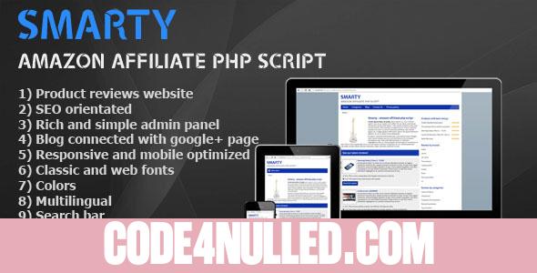 Smarty - amazon affiliate PHP script