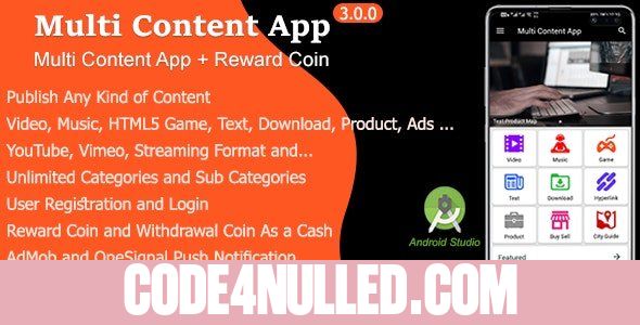 Multi Content App v3.0