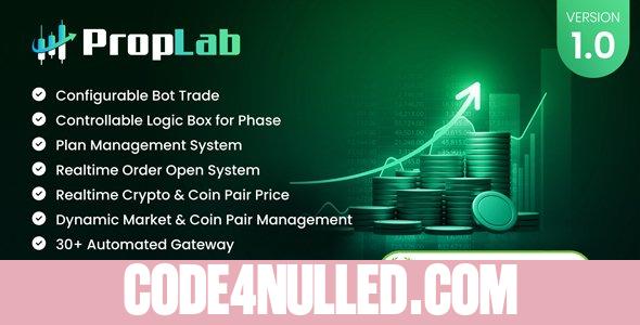 PropLab v1.0 - PropFund and Funded Trading Platform - nulled