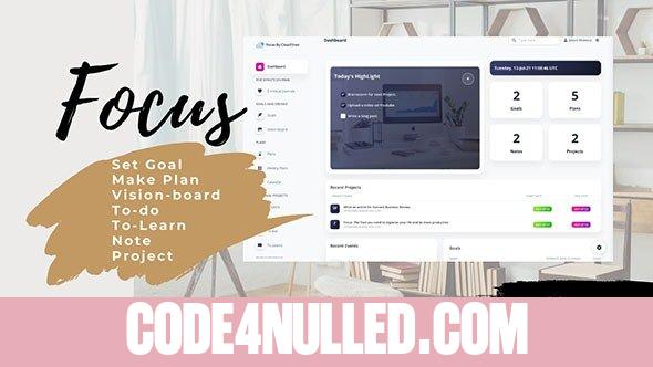 Focus v1.0 - Productivity Management tool