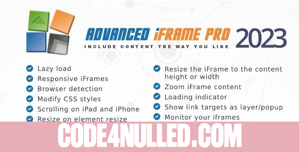 Advanced iFrame Pro v2023.5