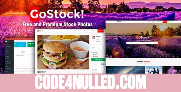 GoStock v3.9 - Free and Premium Stock Photos Script