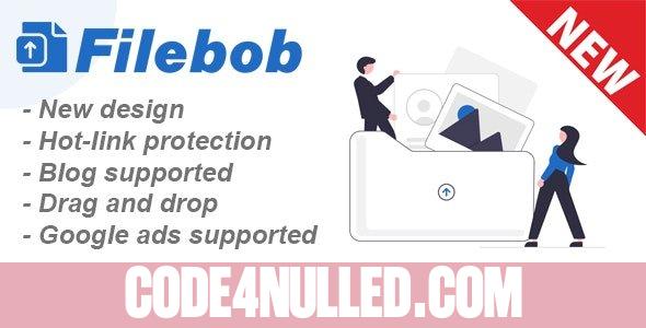 Filebob v1.3.0 - File Sharing And Storage Platform