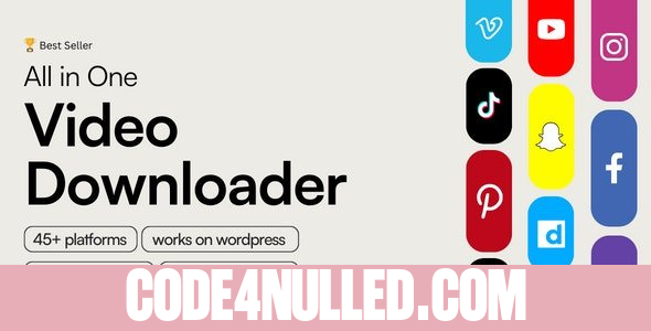 All in One Video Downloader Script v2.19.0 - nulled
