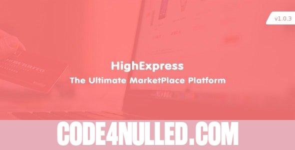 HighExpress v1.0.3 - The Ultimate PHP Multi-Vendor eCommerce Marketplace
