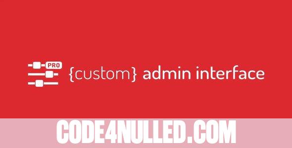 Custom Admin Interface Pro 1.57