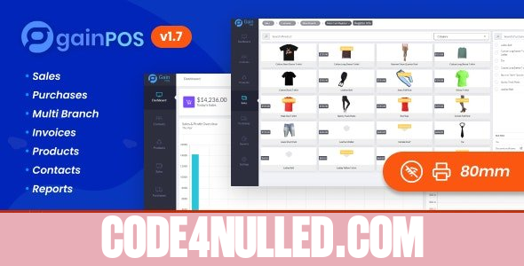 Gain POS v1.7 - Inventory and Sales Management System - nulled