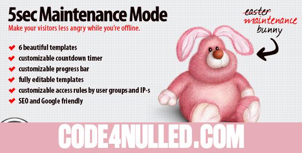 5sec Maintenance Mode v1.2