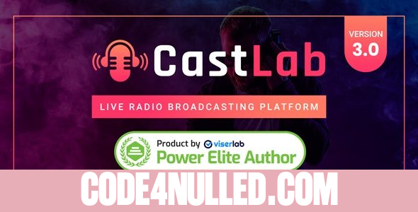 CastLab v3.0 - Live Radio Broadcasting Platform - nulled