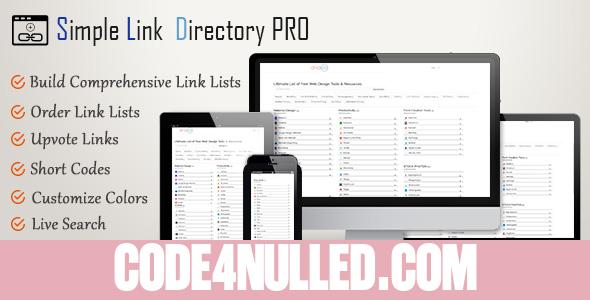 Simple Link Directory Pro