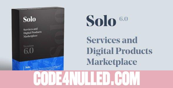 Solo v6.1 - Services and Digital Products Marketplace
