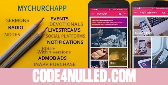 My Church App - Android & IOS Flutter Church Application 30 April 2021