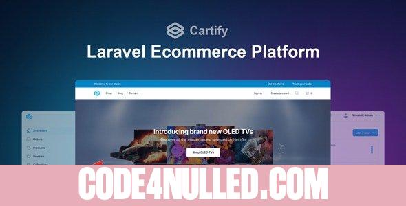 Cartify v2.1.0 - Laravel Ecommerce Platform with Tailwind CSS - nulled