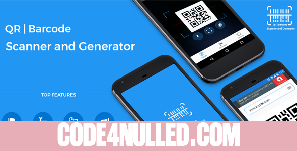 QR code and Barcode scanner and generator for Android with AdMob