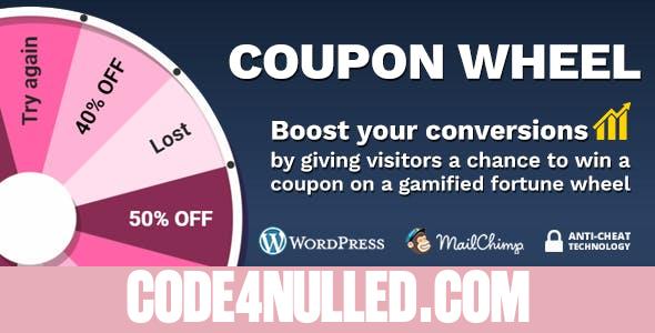Coupon Wheel For WooCommerce and WordPress v2.7.2