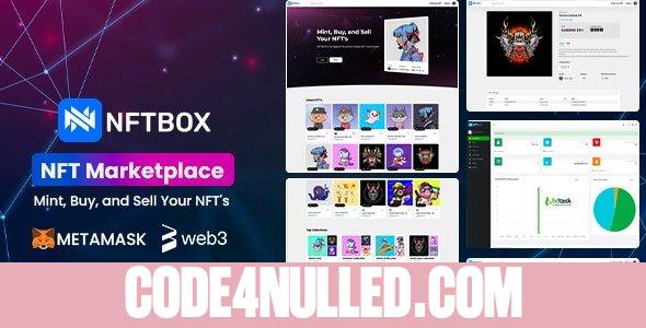 NFTBOX v1.3 - NFT Marketplace Script - nulled