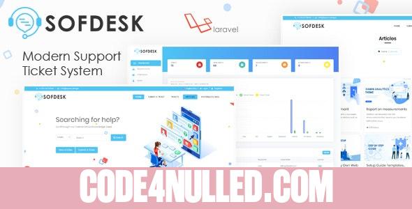 SofDesk v1.4 - Support Ticket and Knowledge base script