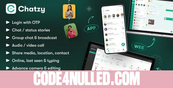 Chatzy v1.0.11 - Whatsap Clone Chat & Call App