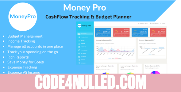 Money Pro v1.2.5 - Cashflow and Budgeting Manager