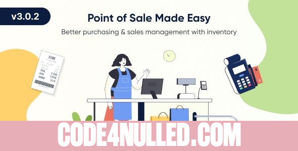 POS v3.0.2 - Ultimate POS system with Inventory Management System - Point of Sales - React JS - Laravel POS