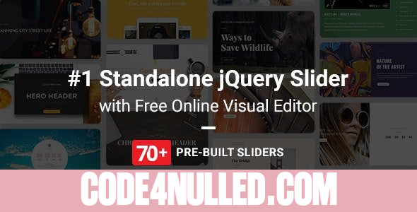 Master Slider v2.85.12 - jQuery Slider Plugin with Visual Builder