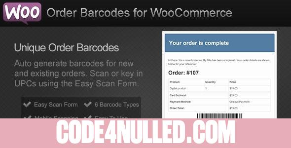 Order Barcodes for WooCommerce v2.9