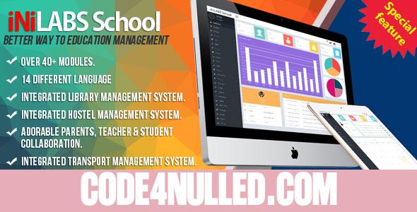 Inilabs School Management System Express