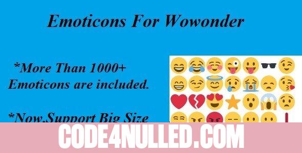 Emoticons For Wowonder - 15 April 2021