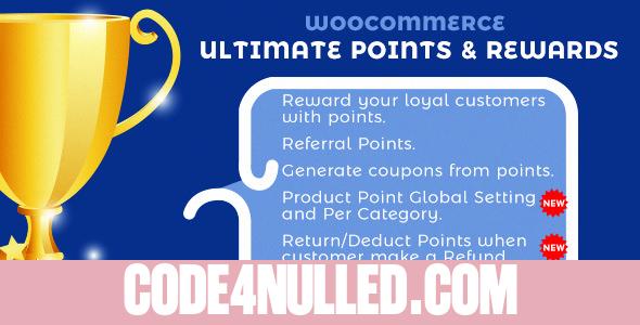 WooCommerce Ultimate Points And Rewards v1.3.4.1