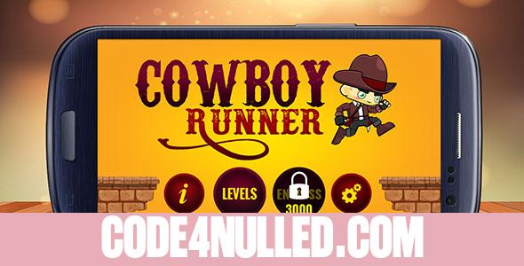 Cowboy Runner: Western Journey - Android Buildbox Game with Admob