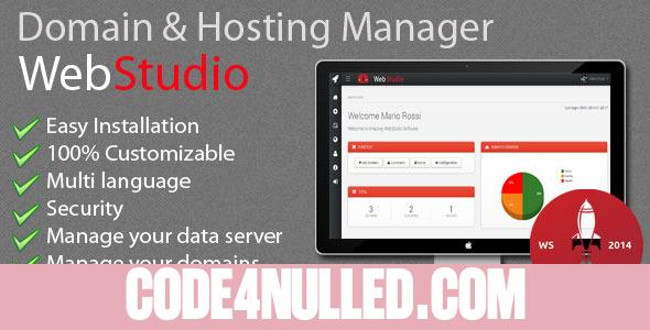 Web Studio - Domain & Hosting Manager
