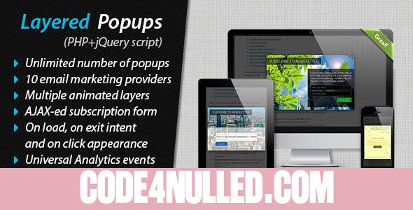 Layered Popups