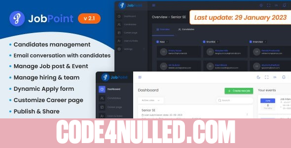 JobPoint v3.3 - Recruitment Management System - nulled