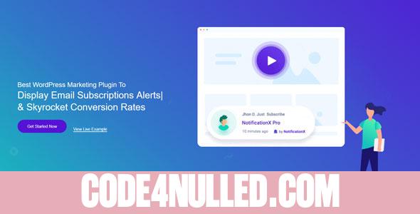 NotificationX v3.0.1 - Best WordPress Marketing Plugin