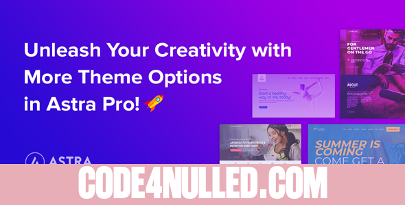 Astra Pro Addon v4.6.4  Perfect Theme For Any Website