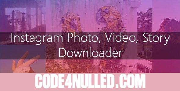 Instagram Image-Video and Story Downloader v3.1.0
