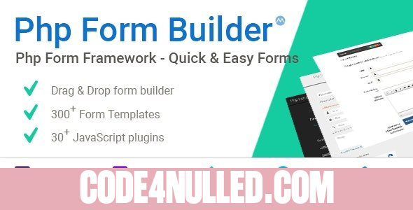 PHP Form Builder v6.0.5 - Advanced HTML forms generator with Drag & Drop - nulled