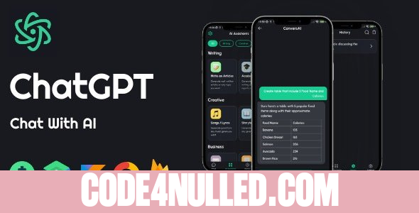 ConversAI v1.1.0 - ChatGPT AI Native Android Chat App
